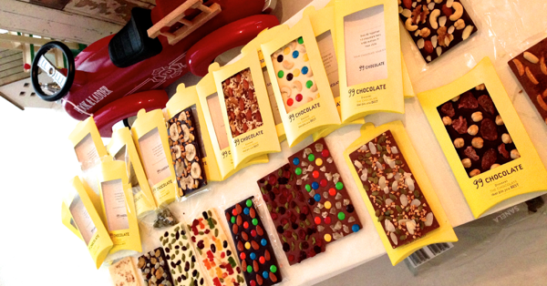 チョトコレートの試作品。完成間近でした。